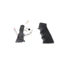 Hogue Rubber Overmold Grip w/ Samson Field Survival Kit - Black - Black Rifle Depot