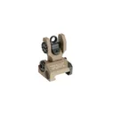 Troy Industries Folding Battle Sight - Rear - FDE - Black Rifle Depot
