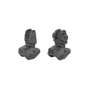 FAB Defense USIQ Front and Rear Flip-Up Sight Set - Black - Black Rifle Depot