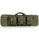 Savior Equipment  American Classic Double Rifle Bag - Suitable for Rifle Shotgun, w/ Backpack Strap - OD Green, 42" - Black Rifle Depot