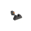 AmeriGlo Suppressor Tritium Night Sights Set - Glock - Green/Orange Front & Black Rear - Black Rifle Depot