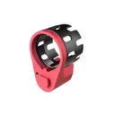 Strike Industries Enhanced Castle Nut-Extended QD End Plate - Red - Black Rifle Depot