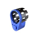 Strike Industries Enhanced Castle Nut-Extended QD End Plate - Blue - Black Rifle Depot