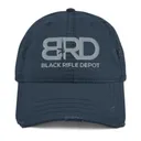 Distressed Dad Hat - Blue - Black Rifle Depot