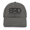 Distressed Dad Hat - Grey - Black Rifle Depot