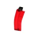 Black Dog Machine Sonic X AR-15 22 Long Rifle 25rd Conversion Magazine - Red, Steel Feed Lips - Black Rifle Depot