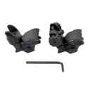 Presma AR-15 Flip-Up Sight Set - Black - Black Rifle Depot