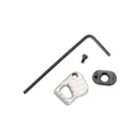 Battle Arms Enhanced Modular Magazine Release - Clear Anodized, Medium - Black Rifle Depot