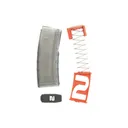 Amend2 AR-15/M4/M16 5.56x45mm NATO/.223 Remington Mod-C Translucent Smoke 10/30 10-Round Magazine - Restricted State Compliant - Black Rifle Depot