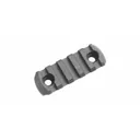 Kinetic Development Group 5 Slot M-LOK Picatinny Rail Black - Black Rifle Depot