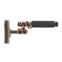 ODIN Works Zulu Adjustable Stock w/ Padded Pistol Buffer Tube and Back Plate - Tan - Black Rifle Depot