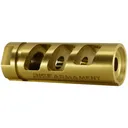RISE Armament RA-701 Compensator - Titanium Nitride - Gold - 22 Cal - 1/2x28 - Black Rifle Depot