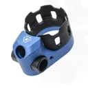 Strike Industries TRIBUS Enhanced Castle Nut - Version 2 - Blue - Black Rifle Depot