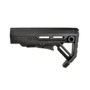 Strike Industries MOD-1 Stock (Black, FDE, Red, Blue) - Black/Black - Black Rifle Depot