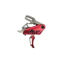 Rise Armament Rev 535 Slide and Snap AR-15 Drop-In Trigger - Silver/Red - Black Rifle Depot