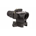 Trijicon 400330 ACOG 1.5x16S Dual Illuminated Red Ring /2 MOA Center Dot Compact Riflescope w/Q-LOC Mount - Black Rifle Depot
