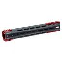 Strike Industries GRIDLOK M-LOK Handguard Assembly - 15, Red - Black Rifle Depot