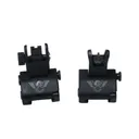 Wilson Combat AR-15 Rail Mount Flip-Up Sight Set - CSAT Aperture - Black Rifle Depot