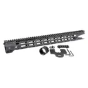 Midwest Industries AR-15 M-LOK Free-Float Combat Rail Handguard - 17.5 - Black Rifle Depot