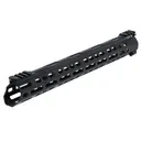 Leapers UTG PRO Forerunner M-LOK Free Float Handguard - Black - 15 - Black Rifle Depot