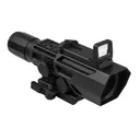 VISM Advance Dual Optic 3-9x42 Riflescope w/ Flip Up Red Dot - Black - Black Rifle Depot