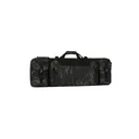 Savior Equipment Urban Warfare Double Rifle Bag - Suitable for Rifle Shotgun, w/ Backpack Strap, 36" Long - Black Multicam - Black Rifle Depot