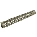 UTG PRO M-LOK AR-15 Free Float Handguard - FDE - 15 - Black Rifle Depot