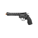 Dan Wesson 6" 6mm Airsoft Revolver, Grey 6mm - Dan Wesson