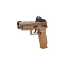 SIG Sauer M17 Pellet Pistol, Coyote Tan, Reflex Sight 0.177 - Sig Sauer