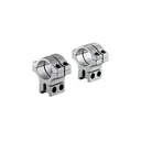 BKL Double Strap 30mm Rings, Dovetail, Silver - Bkl