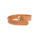 Western Justice Leather Gun Belt, 48-52" Waist, Natural - Western Justice