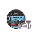 Olympia Shot Match Pellets, .177cal, Light, 7.33gr, Wadcutter - 500ct 0.177 - Olympia Shot