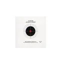 National Target Single 10m Air Rifle Target, Red Center 100 ct - National Target Company