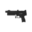 Hatsan Velox T50 Rubber Ball Self Defense Pistol 0.50 - Hatsan