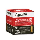 Aguila Super Extra High Velocity Rifle Ammunition .22 LR 38 gr. CPHP 1280 fps 250/ct - Aguila