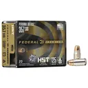 Federal Personal Defense HST Handgun Ammunition .357 Sig 125 gr JHP 1360 fps 20/ct - Federal