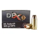 COR-BON Handgun Ammunition .45 ACP 185 gr DPX 1075 fps 20/ct - Cor-Bon