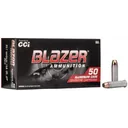 CCI Blazer Aluminum Handgun Ammunition .357 Mag 158 gr JHP 1150 fps 50/ct - Cci