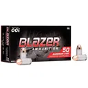 CCI Blazer Aluminum Handgun Ammunition .45 ACP 230 gr FMJ 845 fps 50/ct - Cci