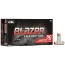 CCI Blazer Aluminum Handgun Ammunition 10mm Auto 200 gr FMJ 1050 fps 50/ct - Cci