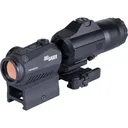Sig Sauer ROMEO5 Red Dot Sight M1913 & Juliet3 3x Magnifier Combo - 1x20mm 2 MOA Red Dot Black Matte - Sig Sauer