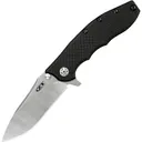 Kershaw Zero Tolerance Hinderer Slicer Folding Knife 3-1/2" Drop Point Blade Black - Kershaw
