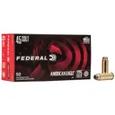 American Eagle Handgun Ammunition .45 Colt 225 gr JSP 860 fps 50/ct - Federal