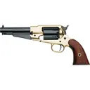 Pietta 1858 Remington Texas Sheriff Brass Frame Muzzleloader Pistol with Walnut Grips - .44 cal 5-1/2" - Pietta