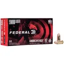 American Eagle IRT Handgun Ammunition 9mm Luger 147 gr. TMJ 1000 fps 50/ct - Federal Ammo