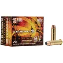 Federal Fusion Handgun Ammunition .357 Mag 158gr JSP 1240 fps 20/ct - Federal