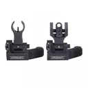 TROY 45-Degree Offset Sight Set - SSIG-45S-HRBT-00 - HK Front & Round Rear - Black - Troy-Industries