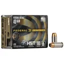 Federal Premium Personal Defense HST Handgun Ammunition 40 S&W 180gr 1010fps 20/ct - Federal