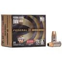 Federal Premuim Personal Defense Handgun Ammunition 9mm Luger 124 gr JHP 1120 fps 20/ct - Federal