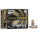Federal Premium Personal Defense HST Handgun Ammunition 9mm Luger 124gr HST 1150 fps 20/ct - Federal